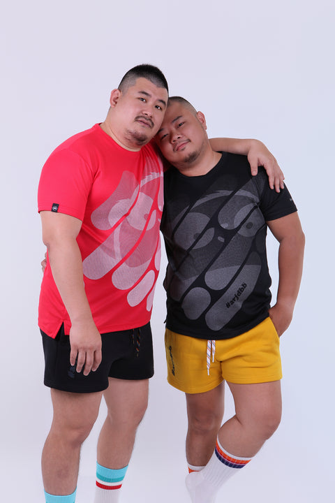 ABU DotMatrix Tee in Red