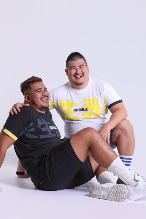 PROUDWEAR Big&Bold Tee in White