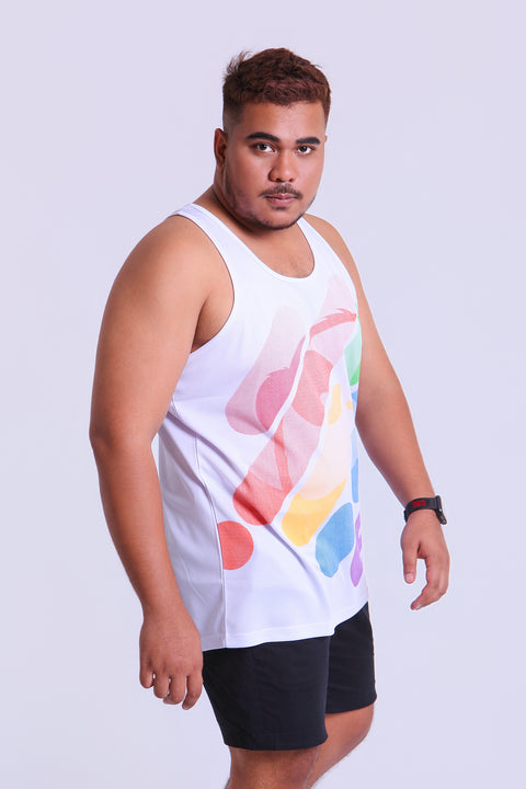 ABU DotMatrix PRIDE Tank in White