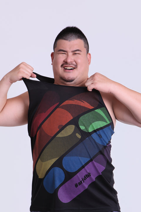 ABU DotMatrix PRIDE Tank in Black