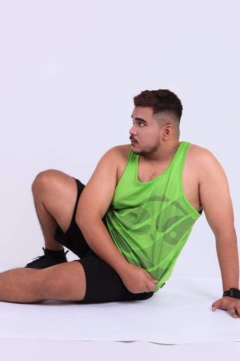 ABU DotMatrix Tank in Lime