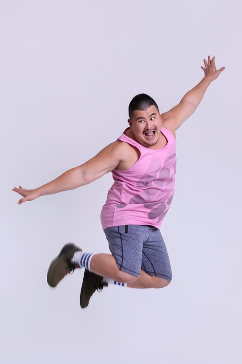 ABU DotMatrix Tank in Pink