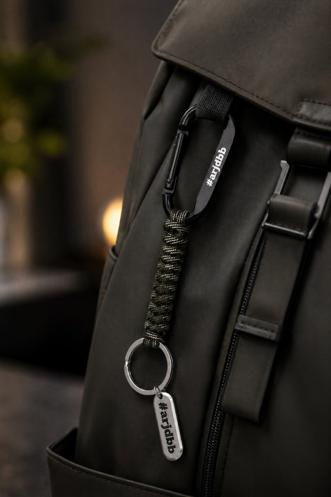 #arjdbb Paracord Key Ring