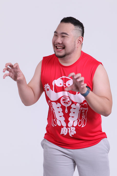 ABU Classic Sleeveless in Red