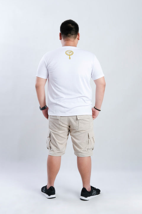 ABU Classic PRIDE Tee in White is available from small to plus sizes - ARJD BRO BEARS