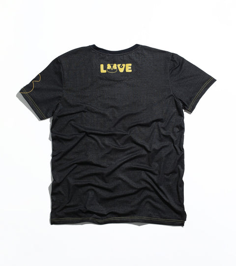 ABU LOVE Tee in Black is available from small to plus sizes - ARJD BRO BEARS