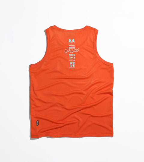 6 Tank in Mandarin is available from small to plus sizes - ARJD BRO BEARS