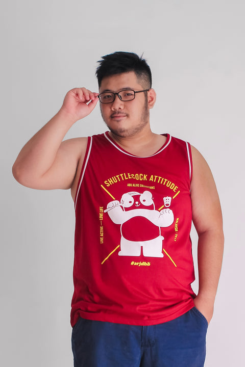 ABU ALIVE Tank in Maroon is available from small to plus sizes - ARJD BRO BEARS