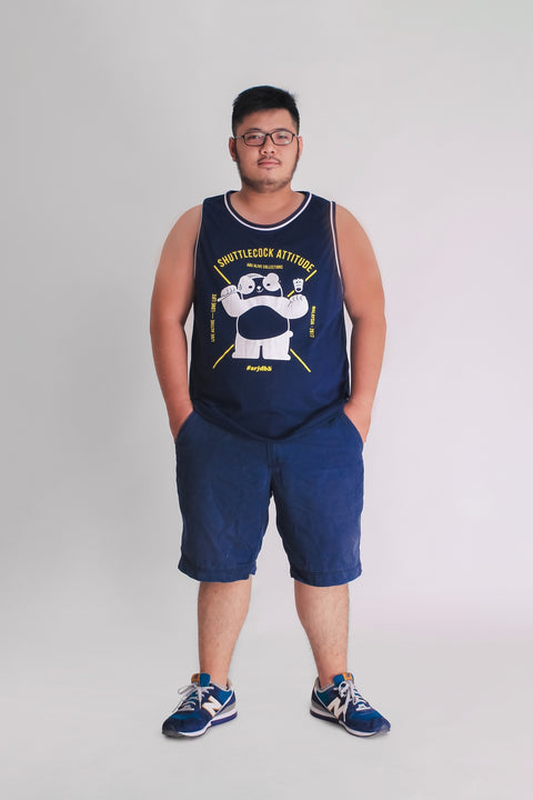 ABU ALIVE Tank in Navy is available from small to plus sizes - ARJD BRO BEARS