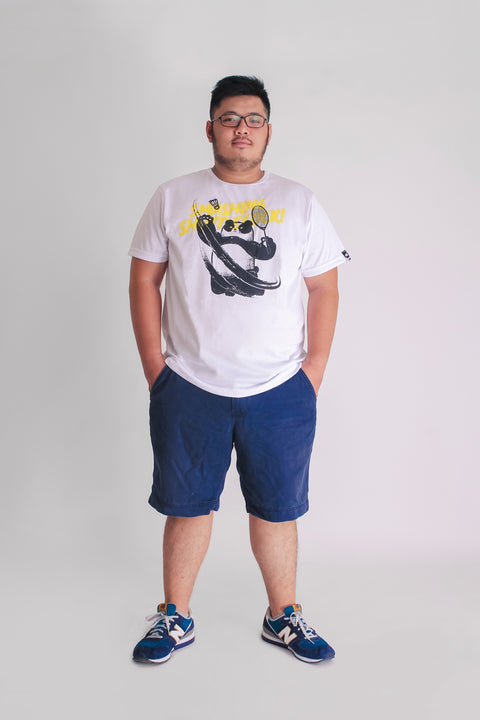 ABU ALIVE Tee in White is available from small to plus sizes - ARJD BRO BEARS