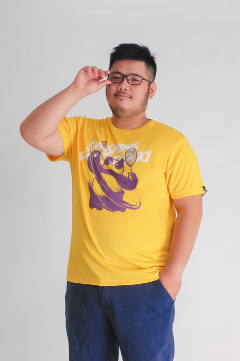 ABU ALIVE Tee in Yellow is available from small to plus sizes - ARJD BRO BEARS