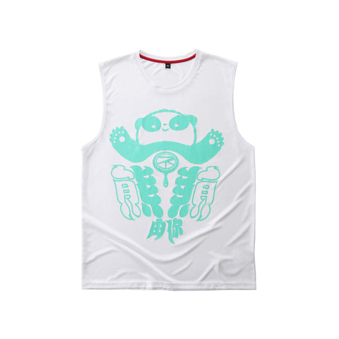 ABU Classic Sleeveless in White is available from small to plus sizes - ARJD BRO BEARS