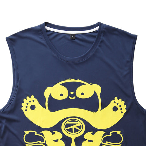 ABU Classic Sleeveless in Navy is available from small to plus sizes - ARJD BRO BEARS