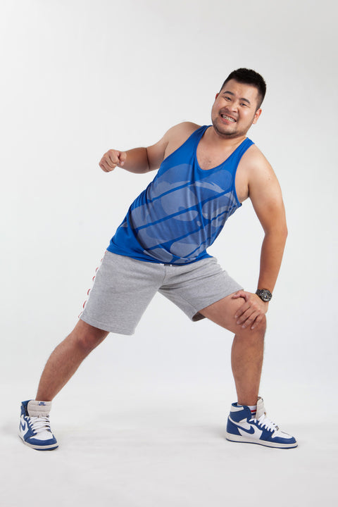ABU DotMatrix Tank in Royal is available from small to plus sizes - ARJD BRO BEARS