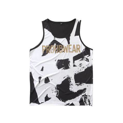 PROUDWEAR Calli-Camo Tank in Black is available from small to plus sizes - ARJD BRO BEARS