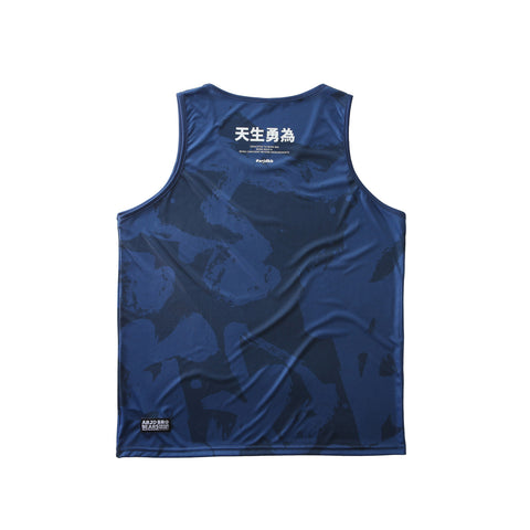 PROUDWEAR Calli-Camo Tank in Navy is available from small to plus sizes - ARJD BRO BEARS