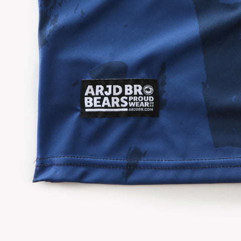 PROUDWEAR Calli-Camo Tank in Navy is available from small to plus sizes - ARJD BRO BEARS