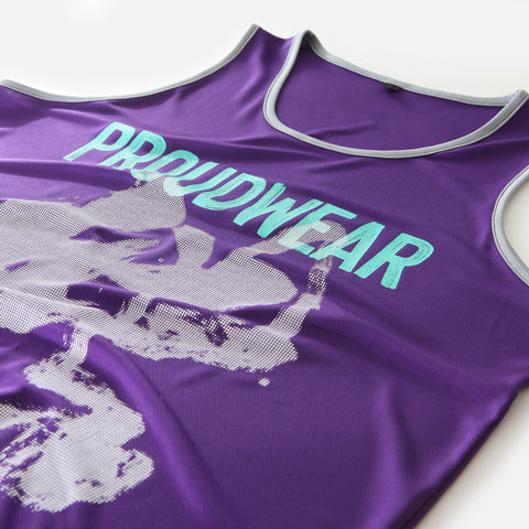 PROUDWEAR Tank in Violet is available from small to plus sizes - ARJD BRO BEARS