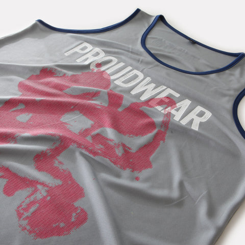 PROUDWEAR Tank in Gray is available from small to plus sizes - ARJD BRO BEARS