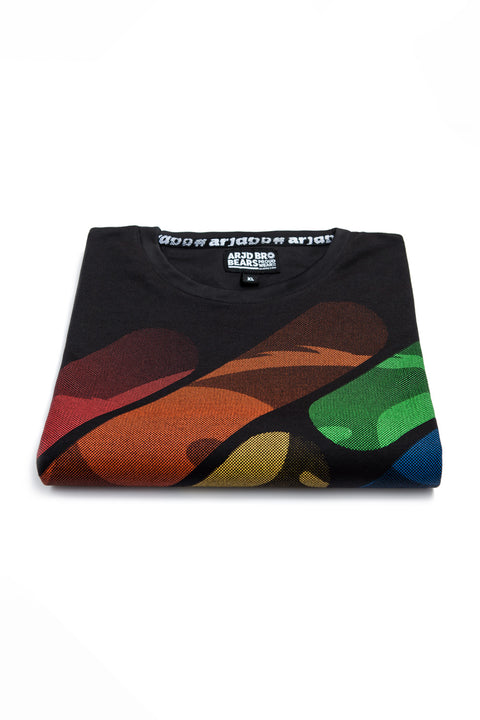 ABU DotMatrix PRIDE Tee in Black