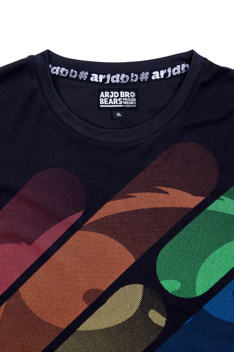 ABU DotMatrix PRIDE Tee in Black