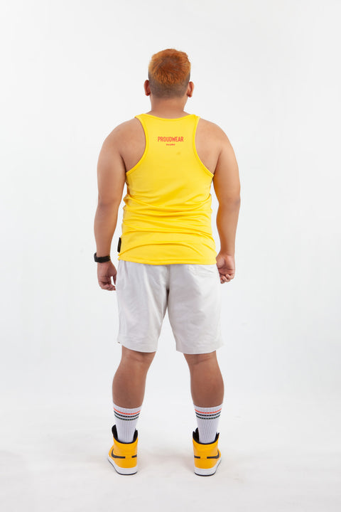 ABU DotMatrix Tank in Yellow is available from small to plus sizes - ARJD BRO BEARS