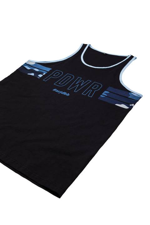 PDWR Cotton Tank in Black