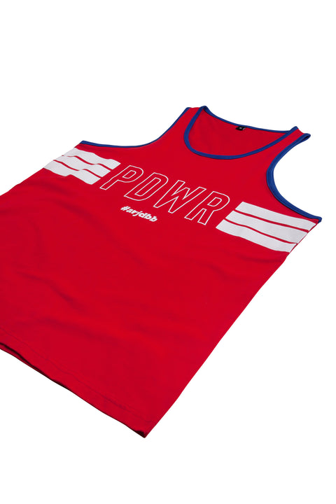 PDWR Cotton Tank in Red