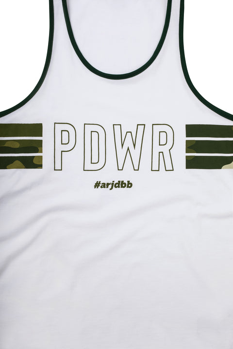PDWR Cotton Tank in White