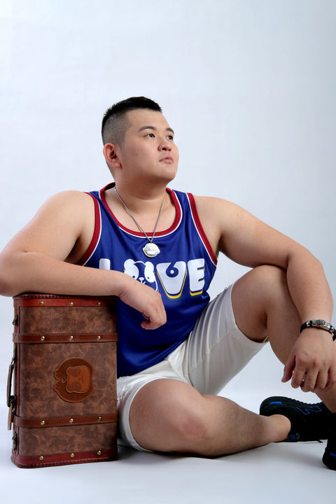 LOVE Tank in Royal is available from small to plus sizes - ARJD BRO BEARS